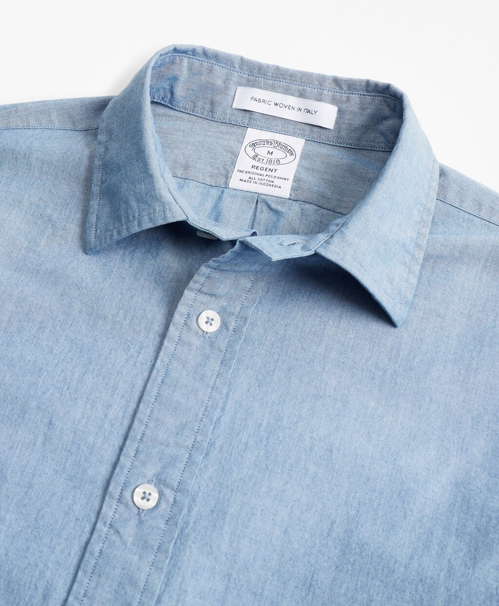 Regent Fit Indigo Sport Shirt