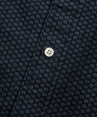 Regent Fit Mini-Floral Print Sport Shirt