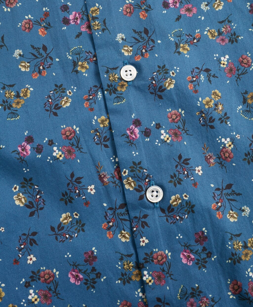 Golden Fleece® Regent Fit Blue Floral Sport Shirt