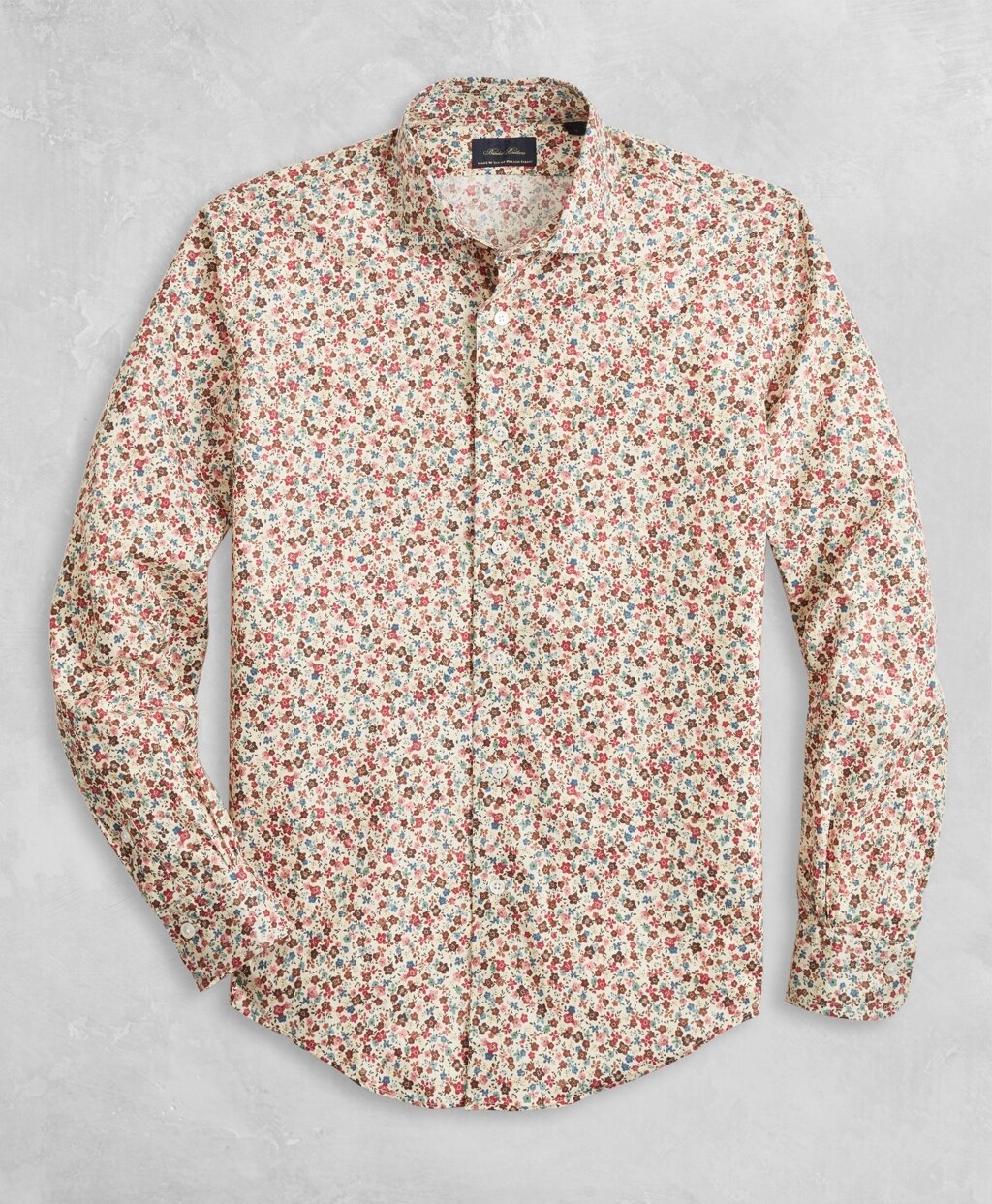 Golden Fleece® Regent Fit Multi-Color Floral Sport Shirt