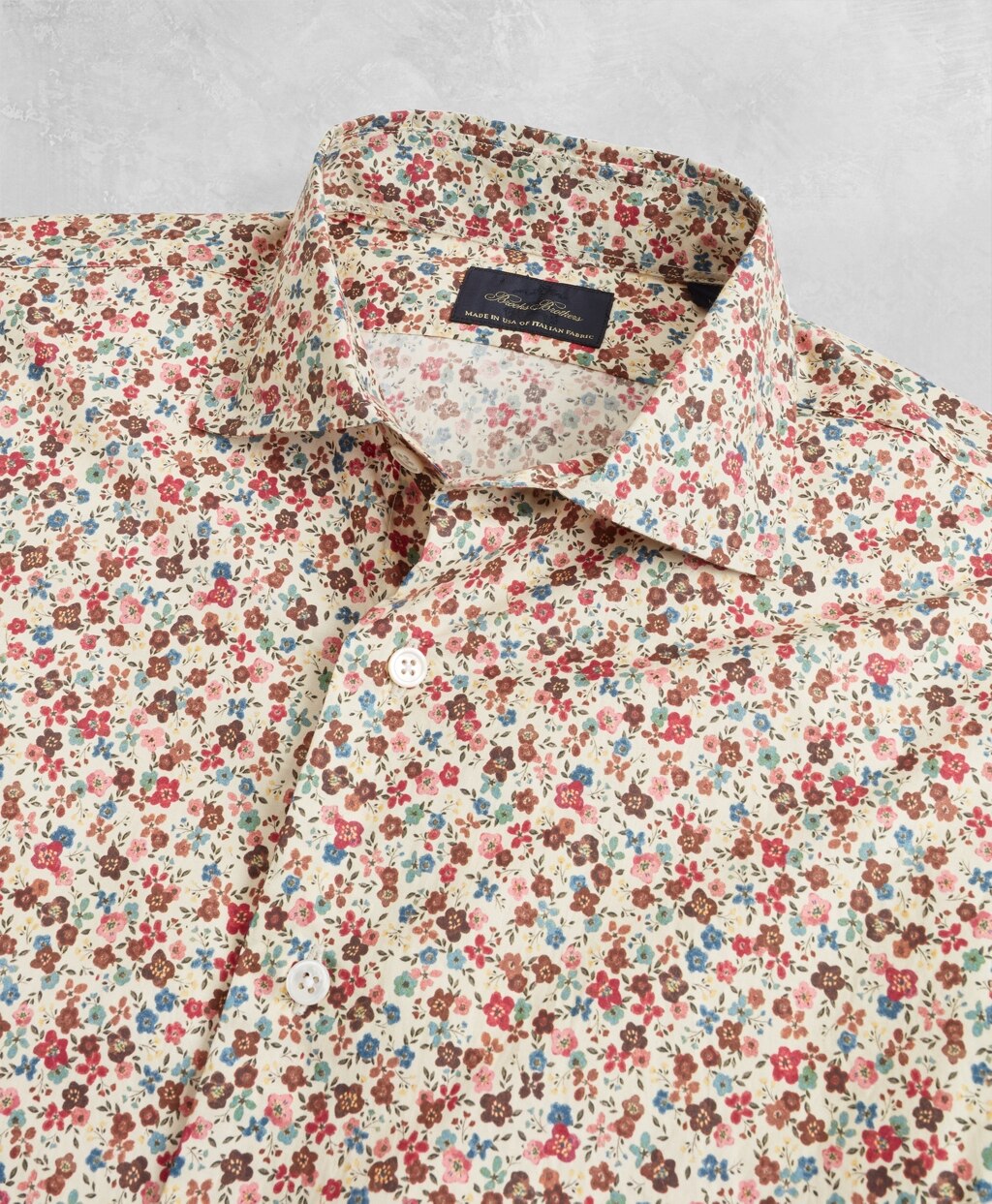 Golden Fleece® Regent Fit Multi-Color Floral Sport Shirt