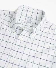 Regent Fit Oxford Windowpane Sport Shirt