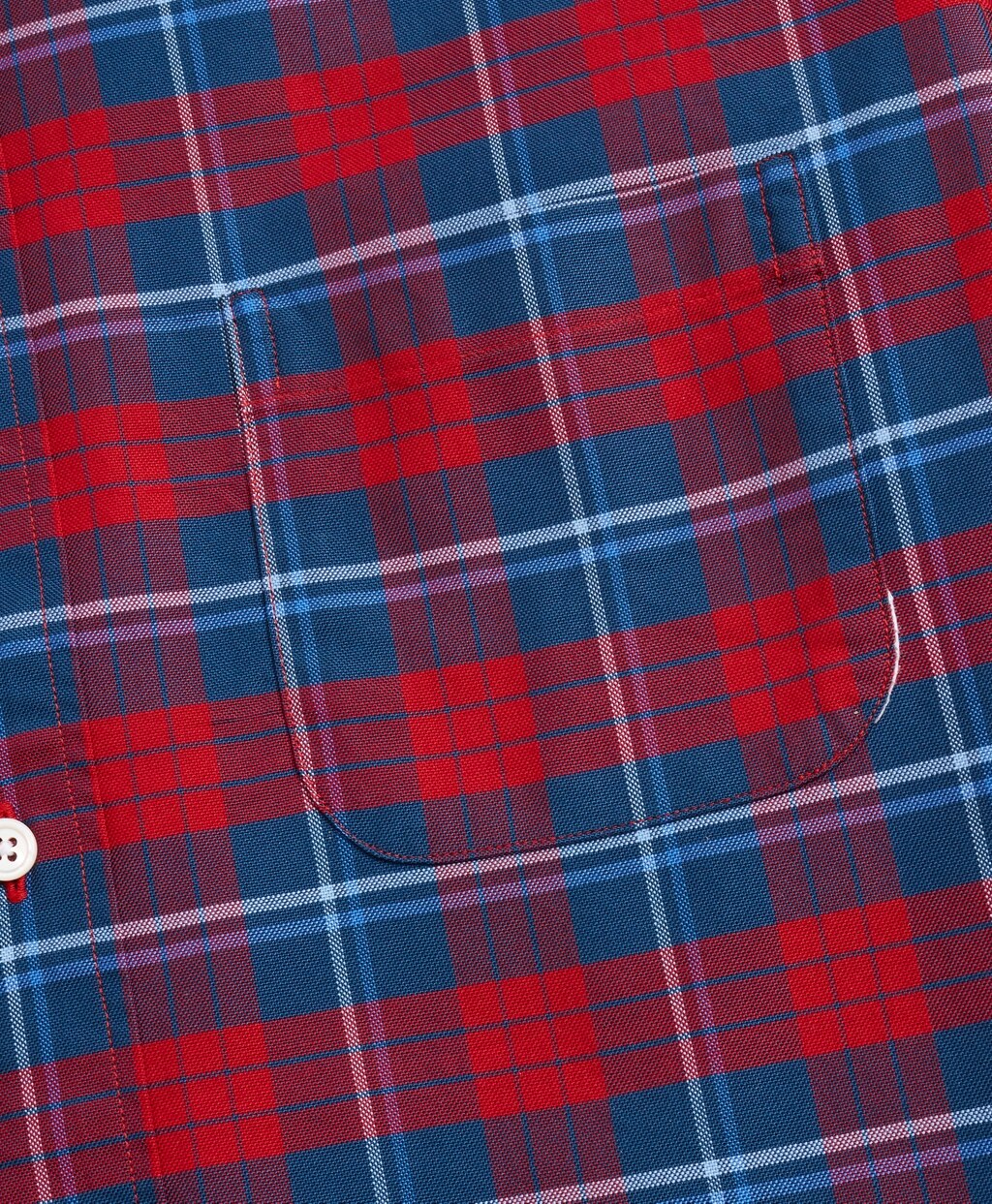 Milano Fit Oxford Bold Plaid Sport Shirt