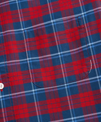 Milano Fit Oxford Bold Plaid Sport Shirt