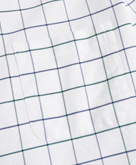 Milano Fit Oxford Windowpane Sport Shirt