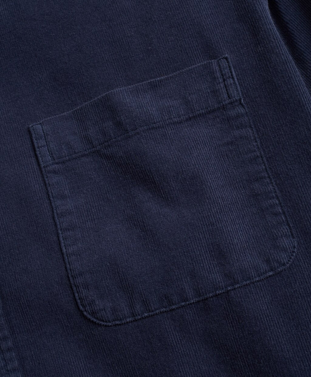 Regent Fit Garment-Dyed Corduroy Sport Shirt