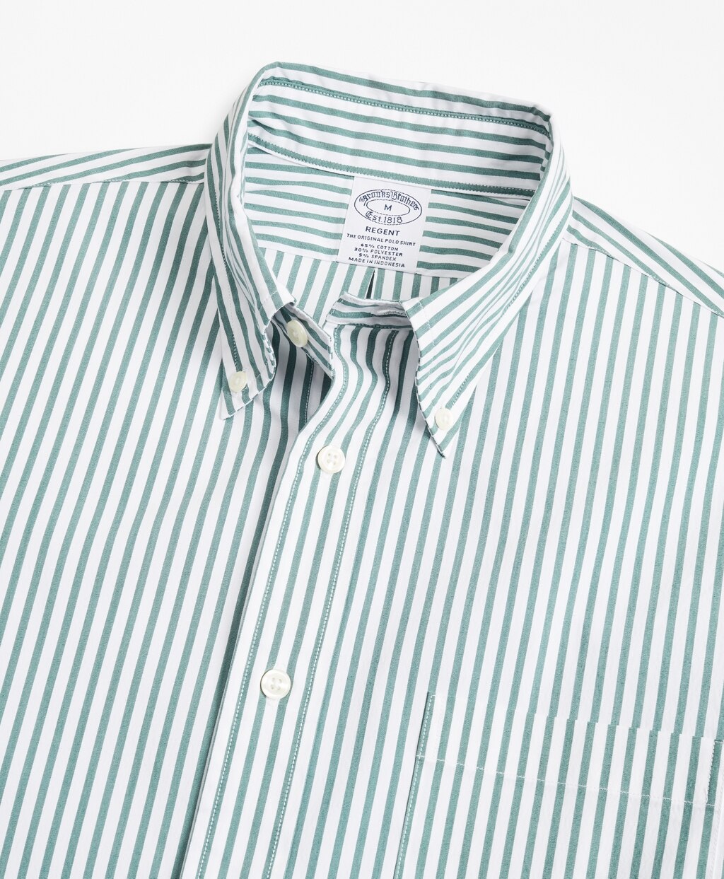 Performance Series Madison-Fit COOLMAX® Poplin Striped Sport Shirt