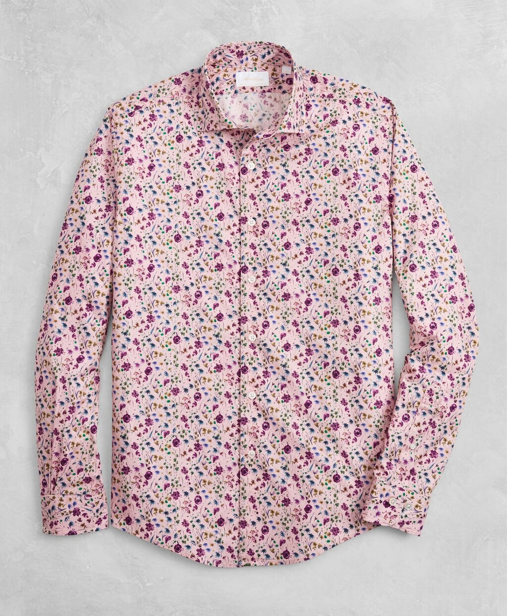 Golden Fleece® Regent Fit Pink Floral Sport Shirt