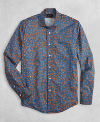 Golden Fleece® Regent Fit Blue Floral Sport Shirt