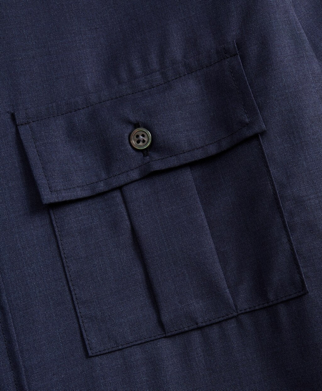 Golden Fleece® BrooksTech™ Two-Pocket Wool Sport Shirt