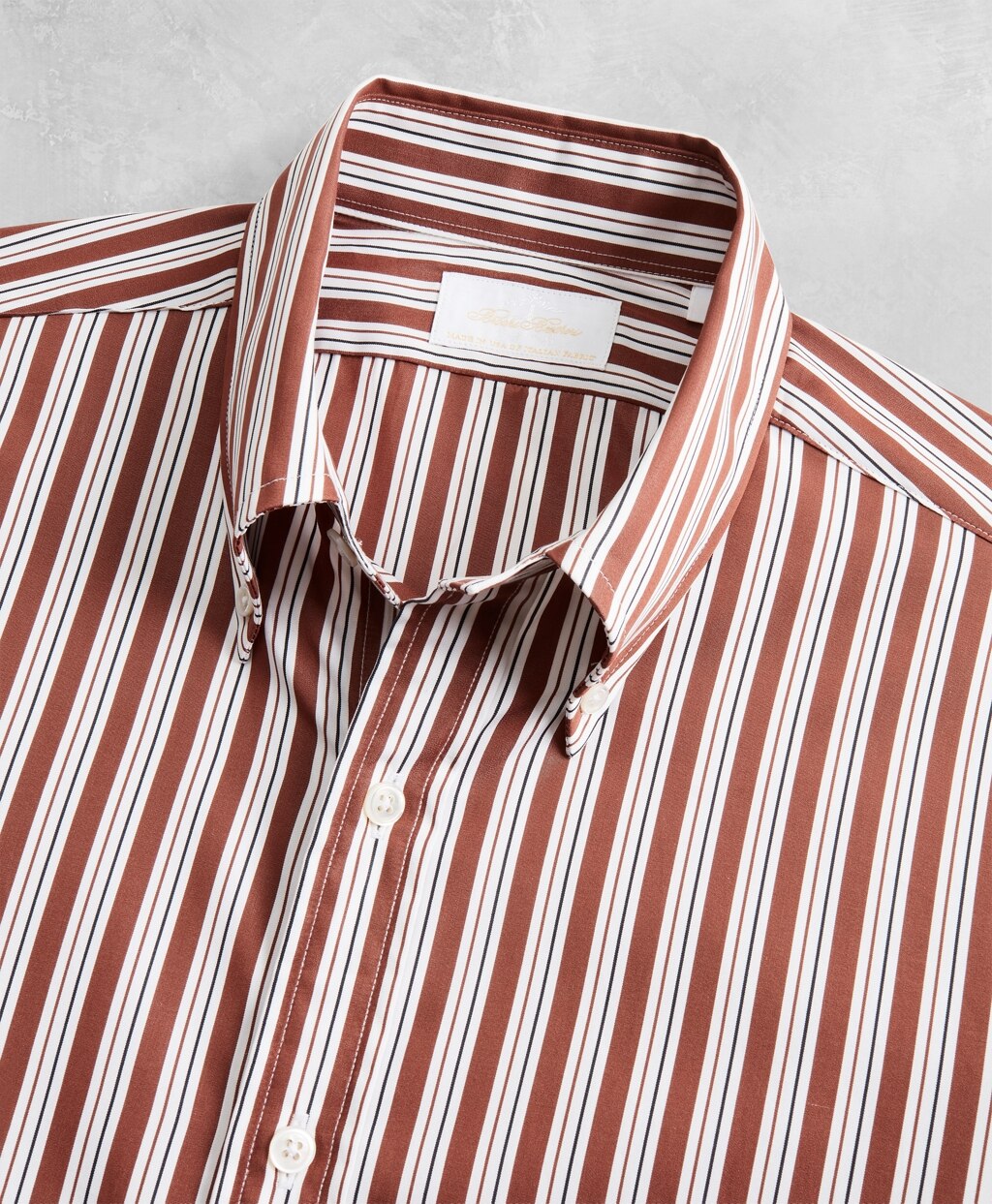 Golden Fleece® Regent Fitted Multi-Stripe Sport Shirt