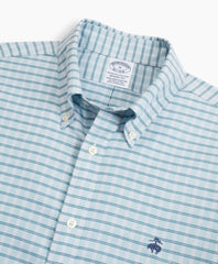 Stretch Regent Fitted Sport Shirt, Non-Iron Check