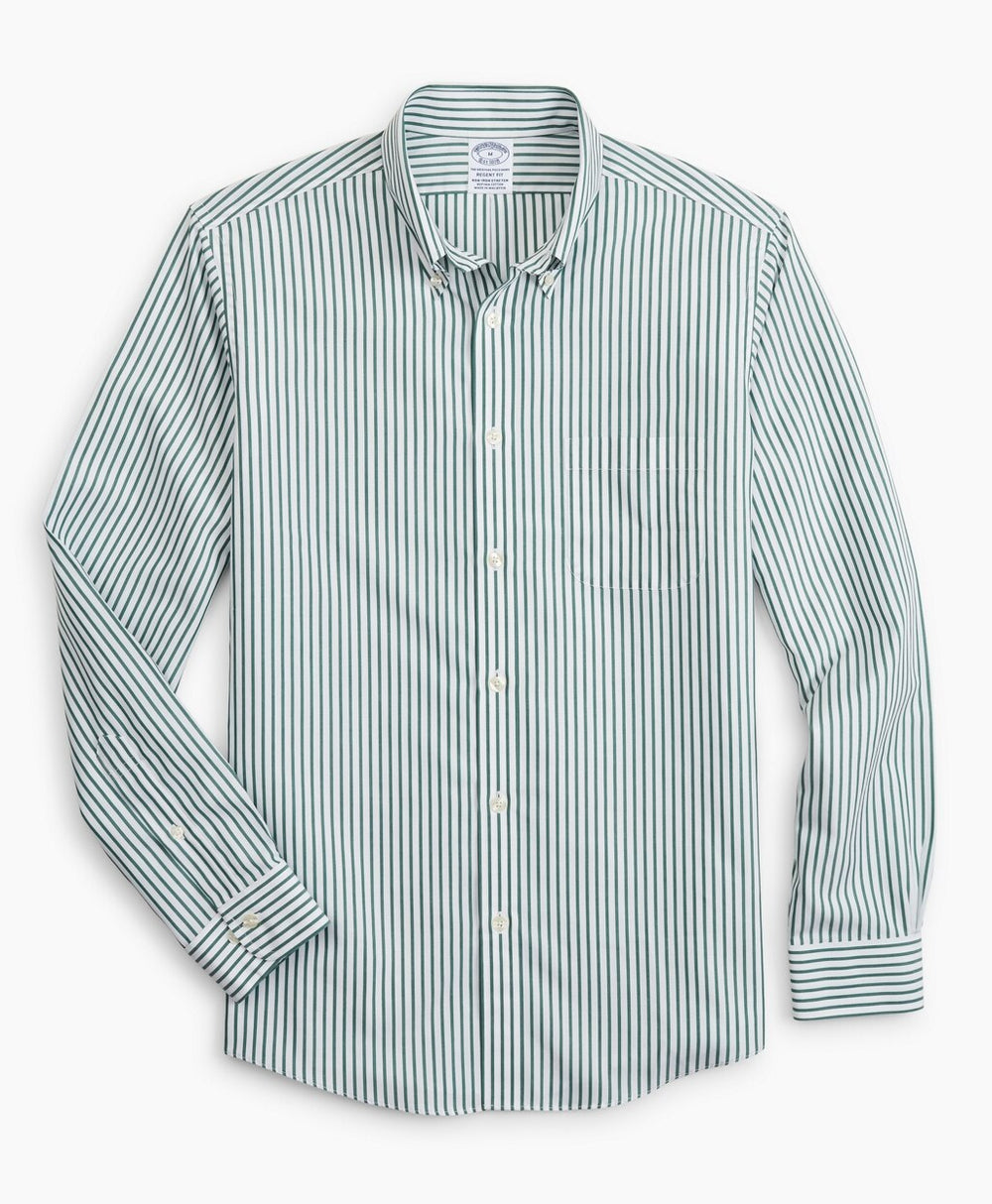 Stretch Regent Fitted Sport Shirt, Non-Iron Candy Stripe