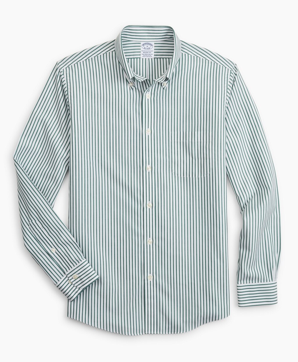 Stretch Regent Fitted Sport Shirt, Non-Iron Candy Stripe