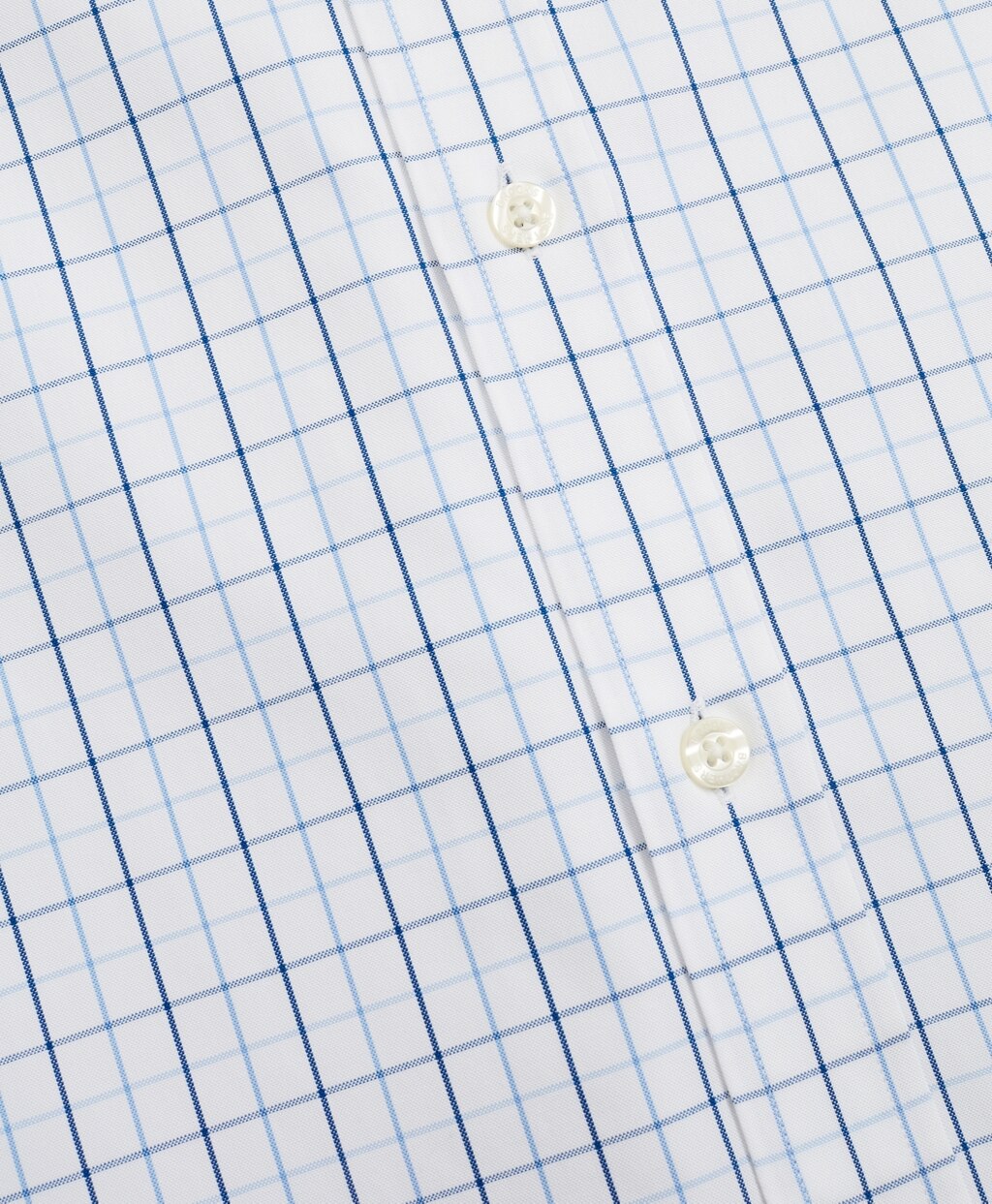 Stretch Regent Fitted Sport Shirt, Non-Iron Windowpane