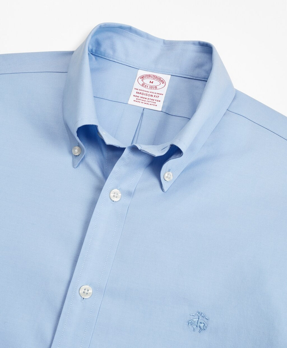 Stretch Madison Classic-Fit Sport Shirt, Non-Iron