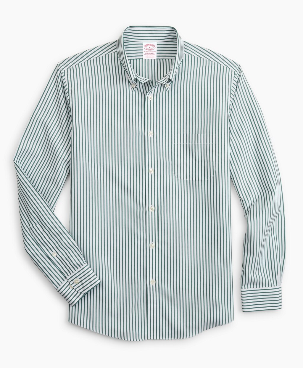 Stretch Madison Classic-Fit Sport Shirt, Non-Iron Candy Stripe