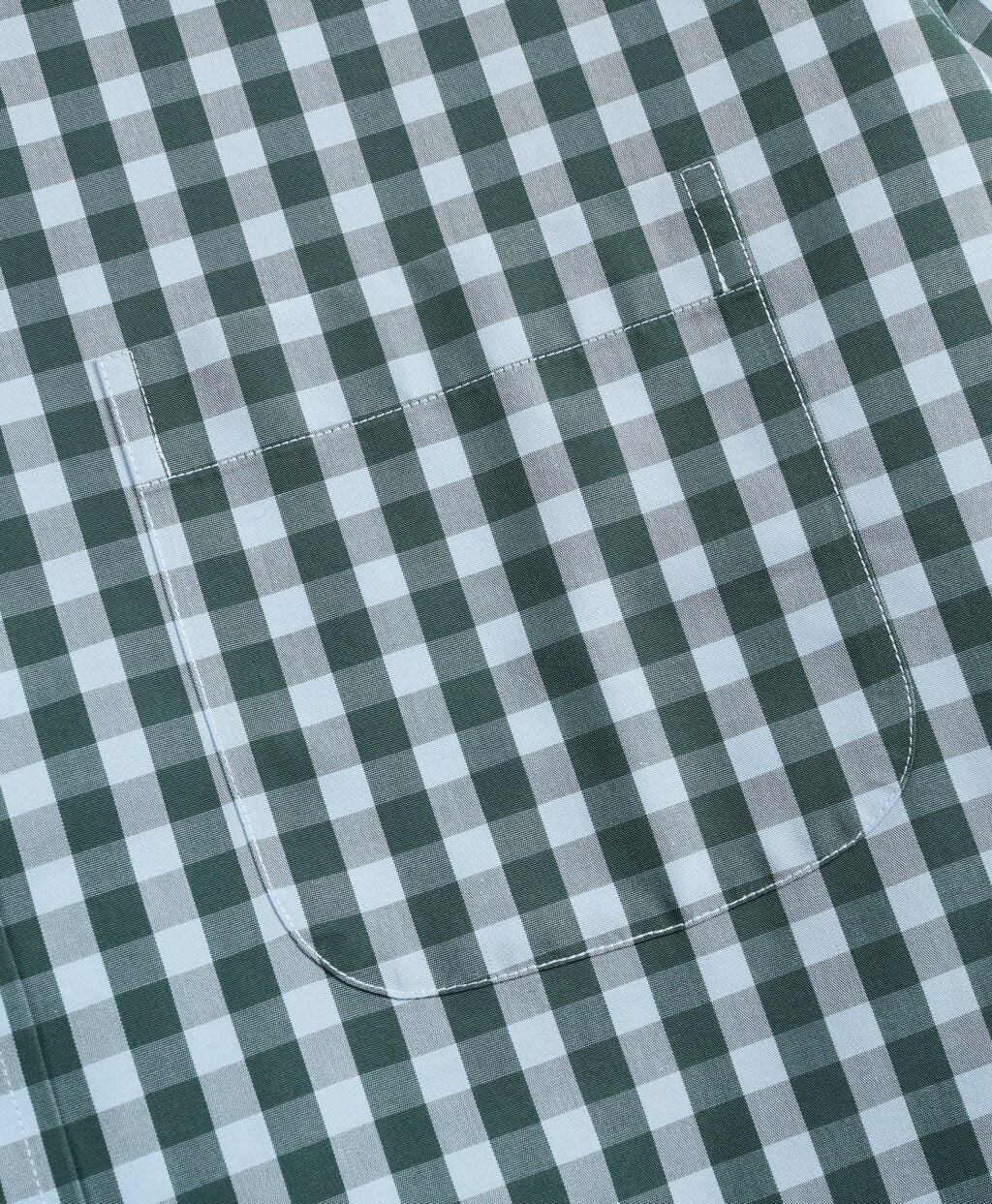 Stretch Regent Fitted Sport Shirt, Non-Iron Short-Sleeve Gingham