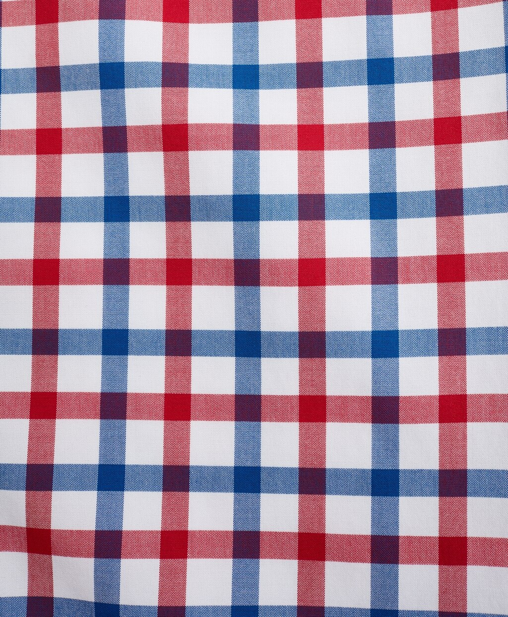 Stretch Regent Fitted Sport Shirt, Non-Iron Large Windowpane