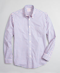 Stretch Madison Classic-Fit Sport Shirt, Non-Iron Windowpane