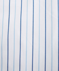 Stretch Milano Slim-Fit Sport Shirt, Non-Iron Stripe