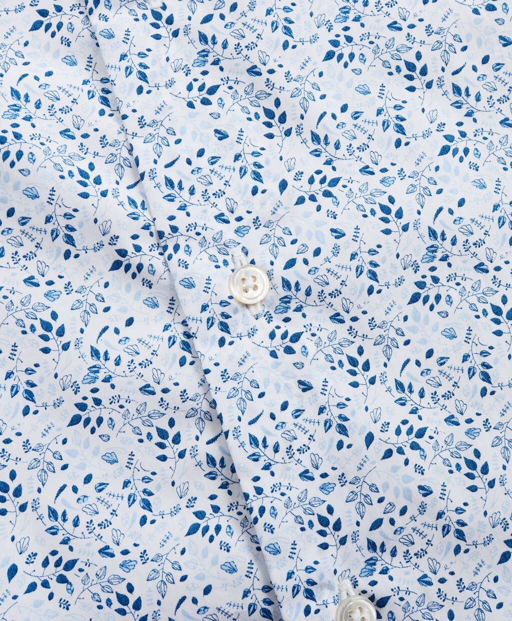 Golden Fleece® Regent Fit Flower-Print Poplin Sport Shirt