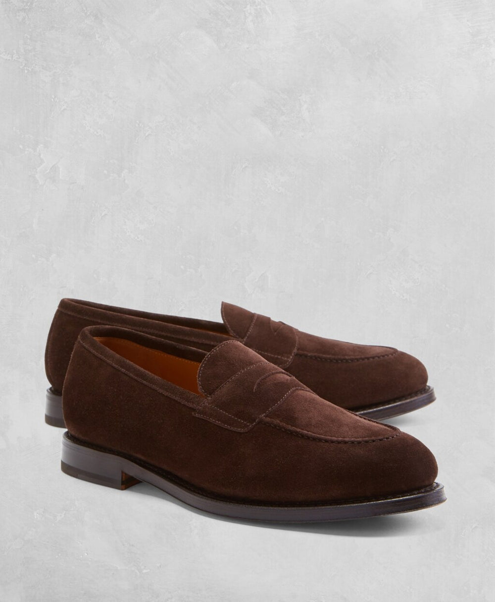 Golden Fleece® Suede Penny Loafers