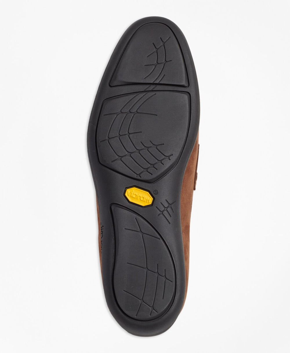 1818 Footwear Suede Penny Moccasins