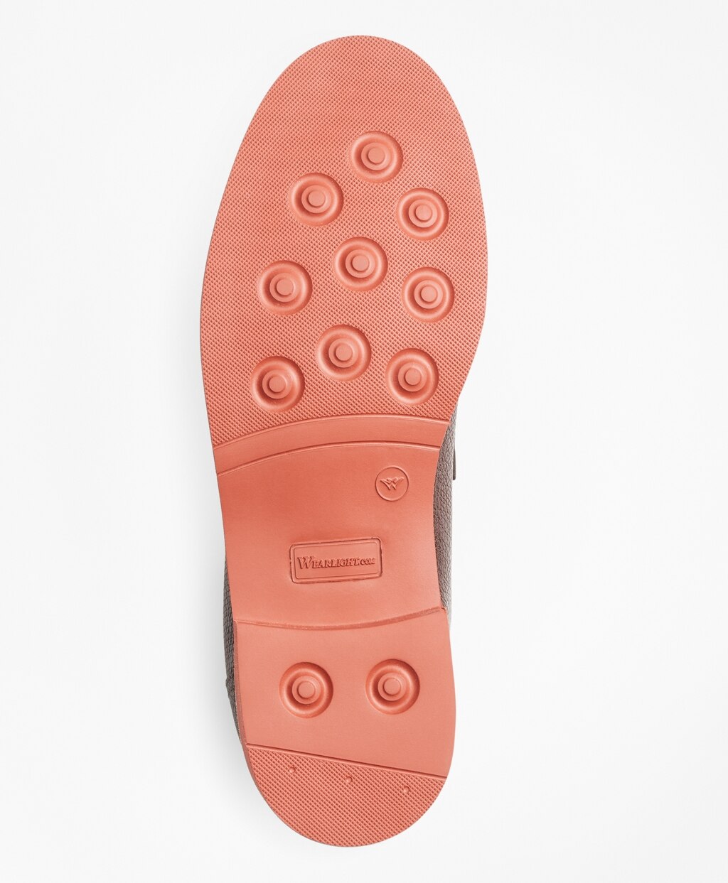 Textured Leather Penny Loafer
