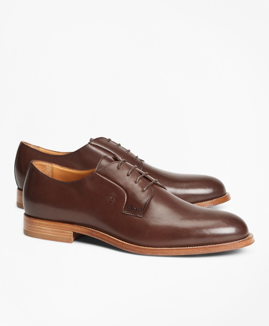 Leather Lace-Up Shoes