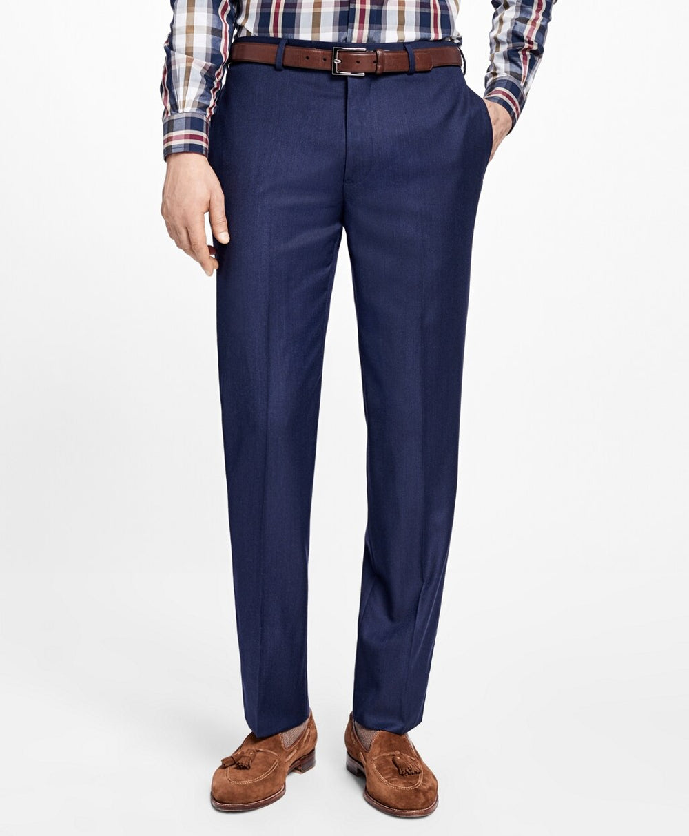 Regent Fit Stretch Wool Trousers