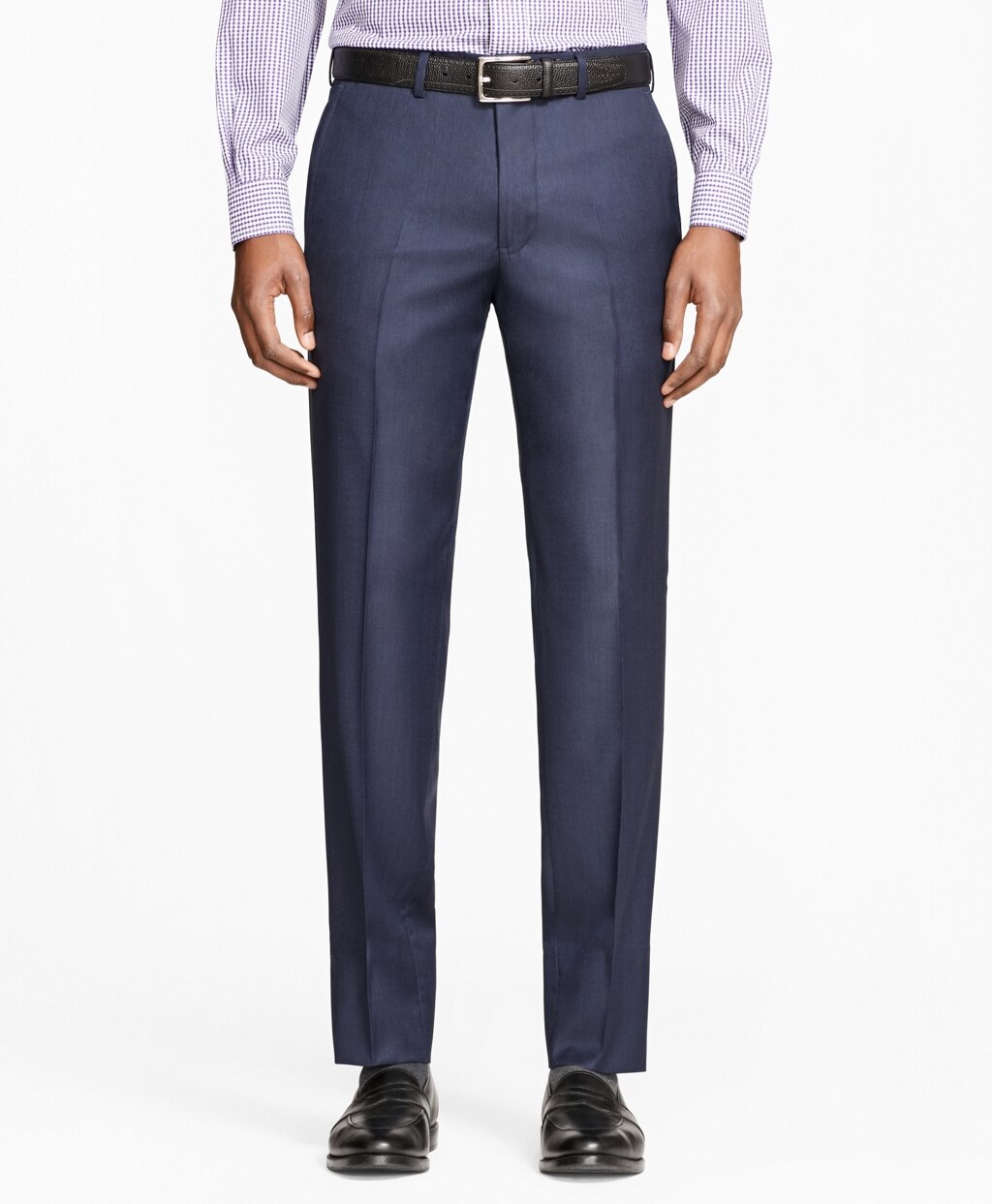 Milano Fit Stretch Wool Trousers