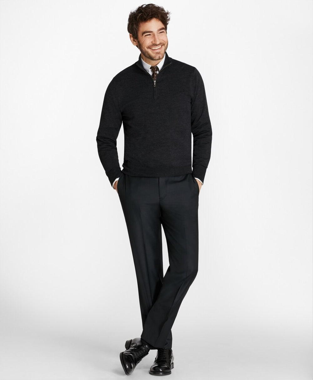 Regent Fit Stretch Wool Trousers
