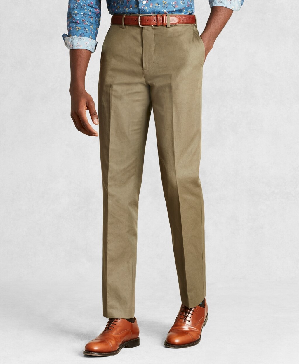 Golden Fleece® Cotton Linen Chino Trousers