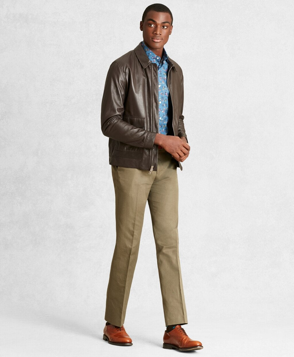 Golden Fleece® Cotton Linen Chino Trousers
