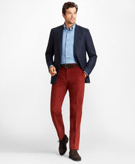 Regent Fit Herringbone Dress Trousers