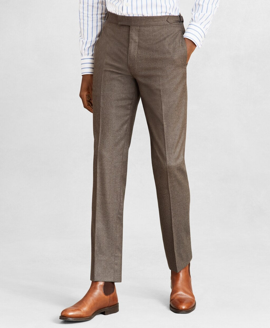 Golden Fleece® Regent Fit Flannel Trousers