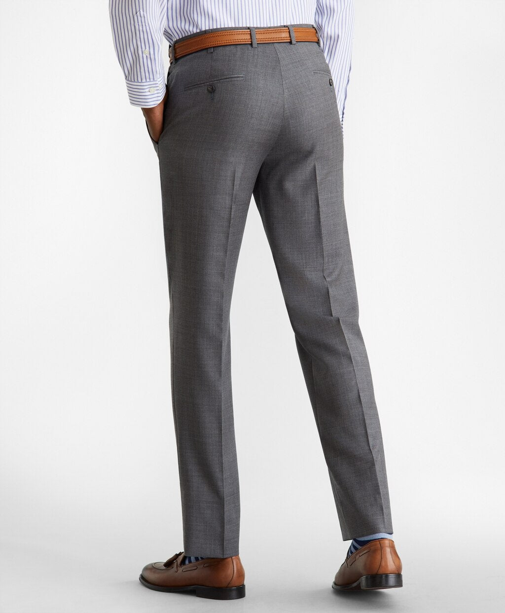 Milano Fit Wool Trousers