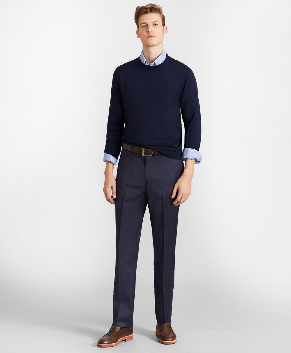 BrooksFlex™ Milano-Fit Wool Trousers
