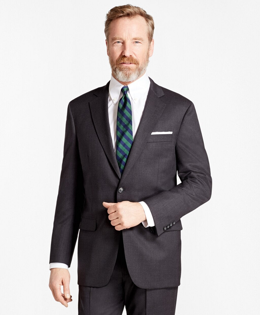 Madison Fit Stretch Wool Two-Button 1818 Suit