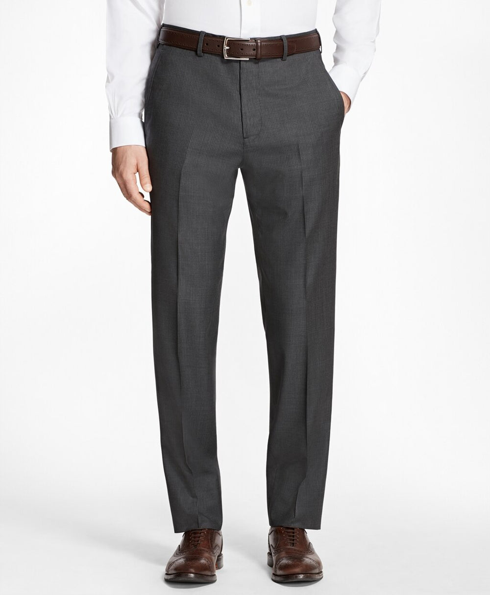 Regent Fit Saxxon™ Wool Slim Stripe 1818 Suit