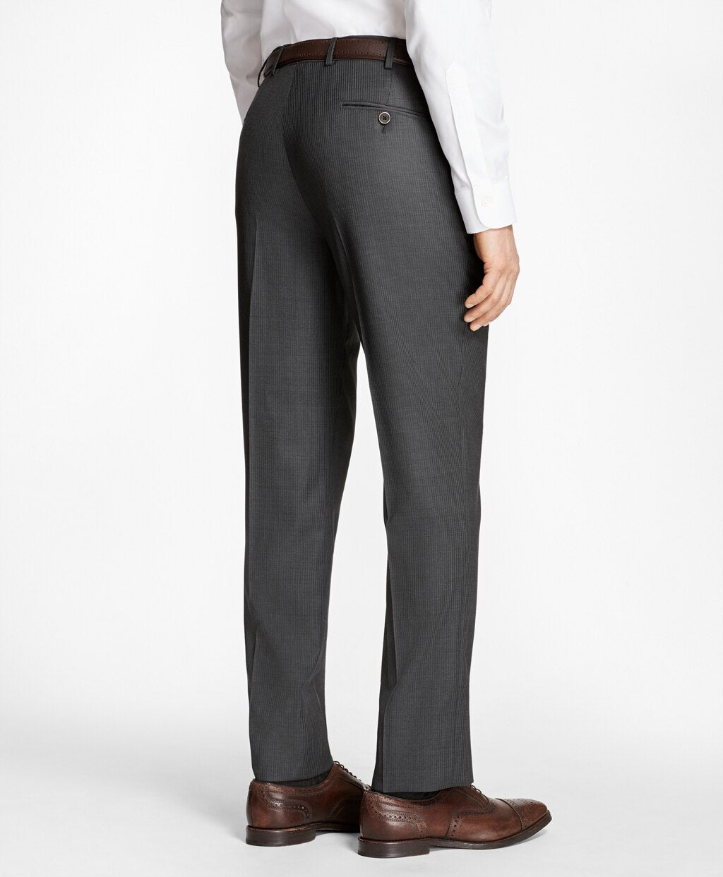 Regent Fit Saxxon™ Wool Slim Stripe 1818 Suit