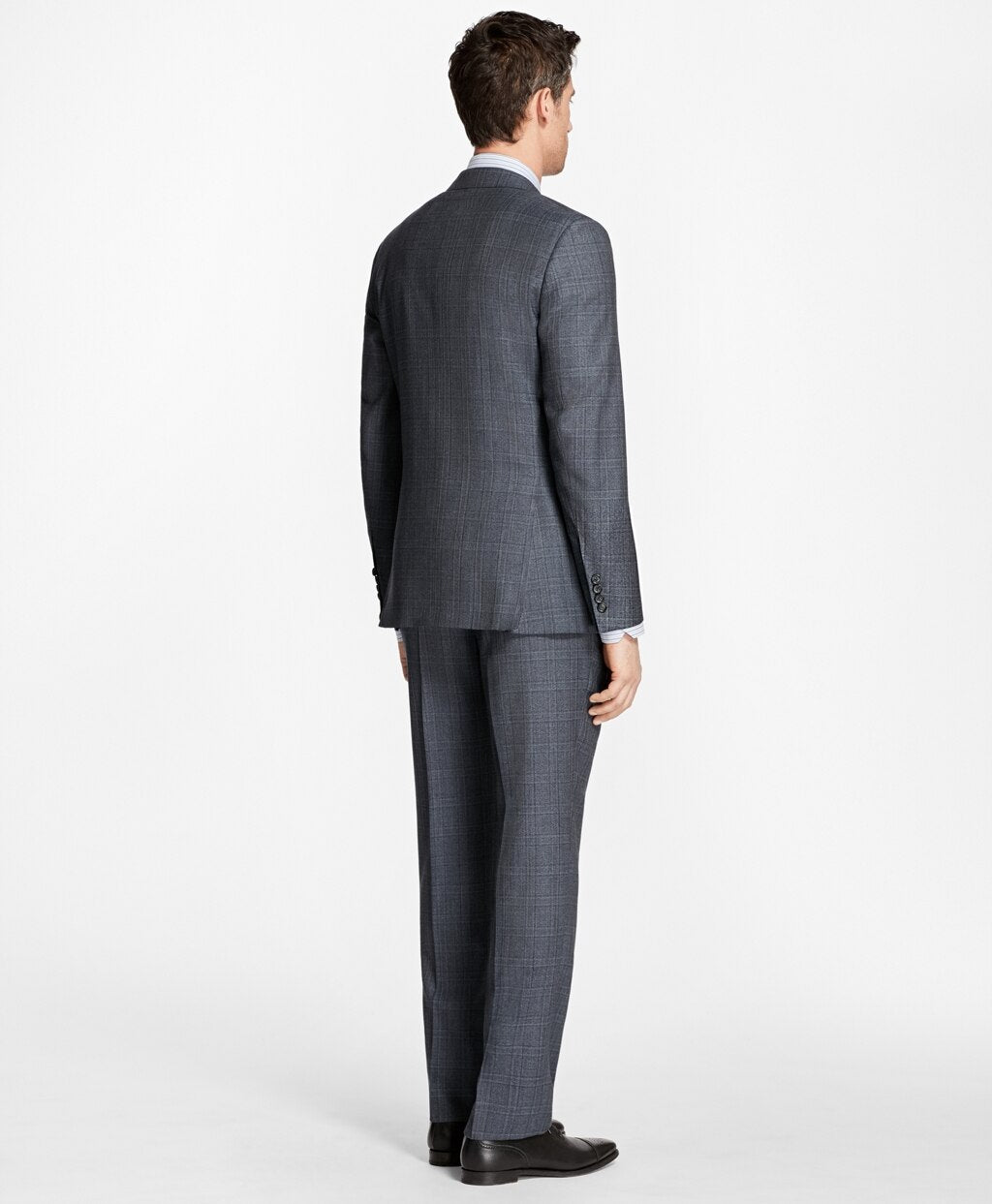 Regent Fit Plaid 1818 Suit