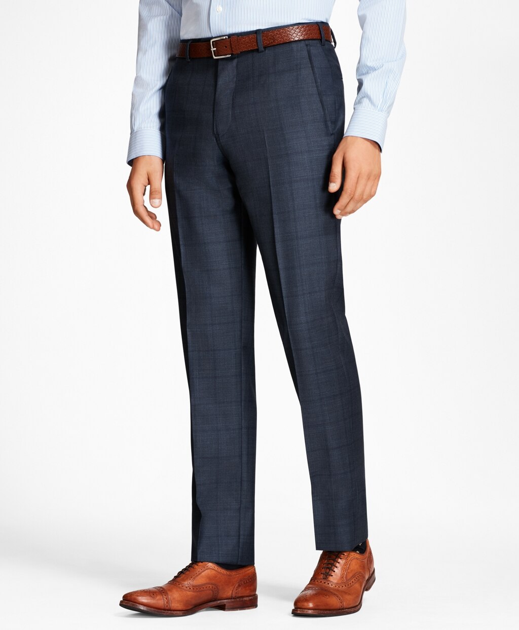Regent Fit Plaid 1818 Suit