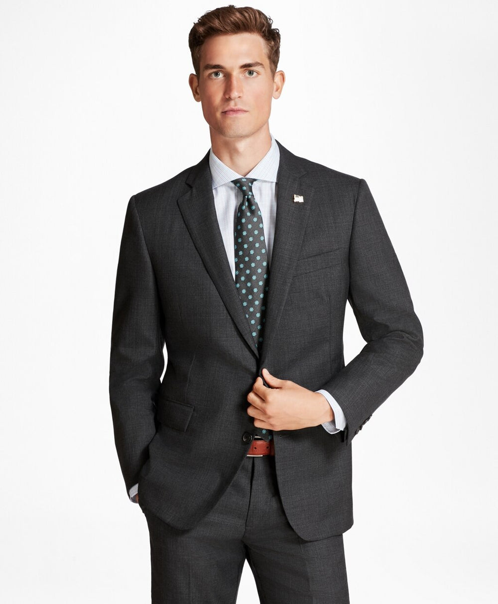 Golden Fleece® Regent Fit Micro-Plaid Suit