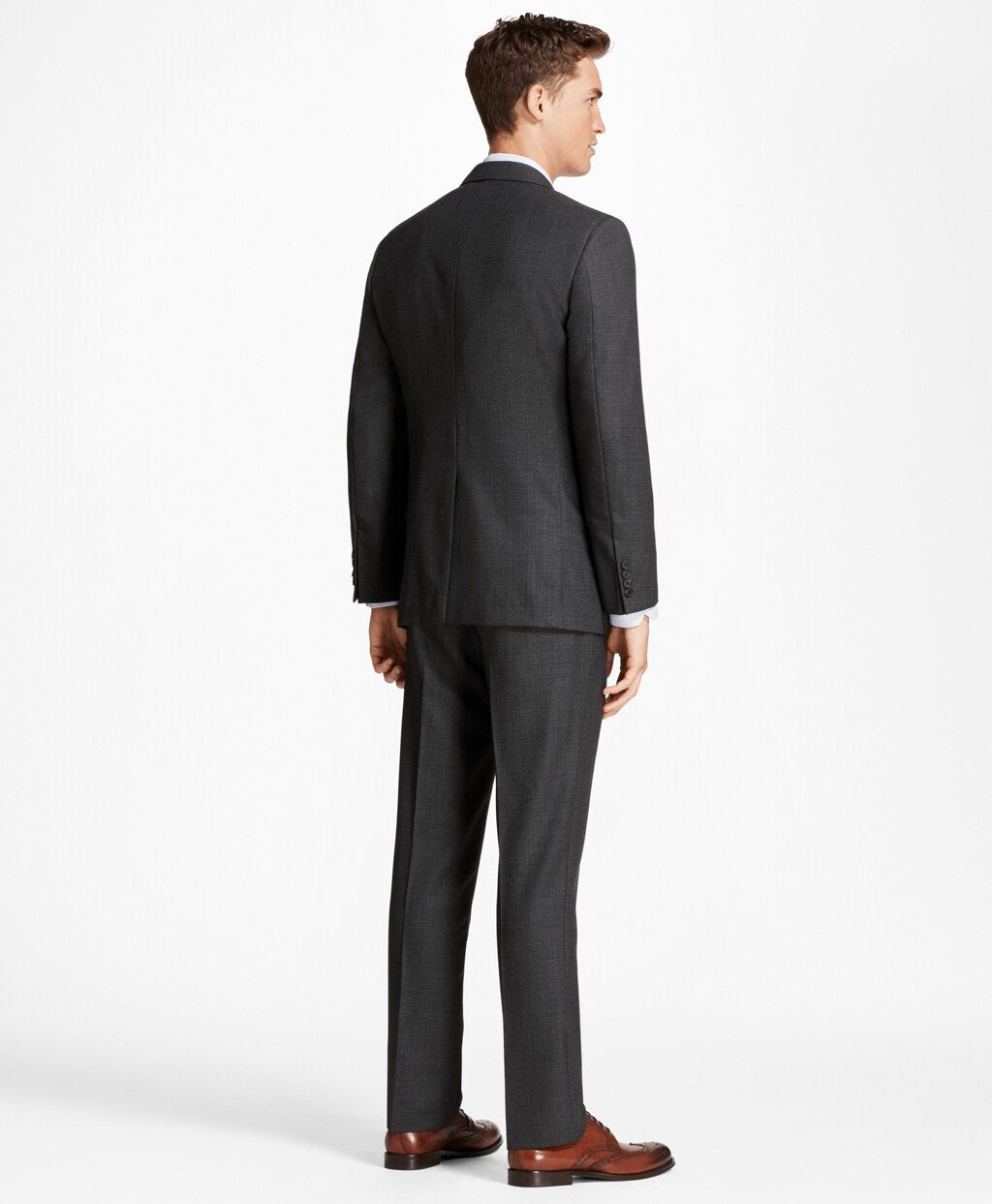 Golden Fleece® Regent Fit Micro-Plaid Suit