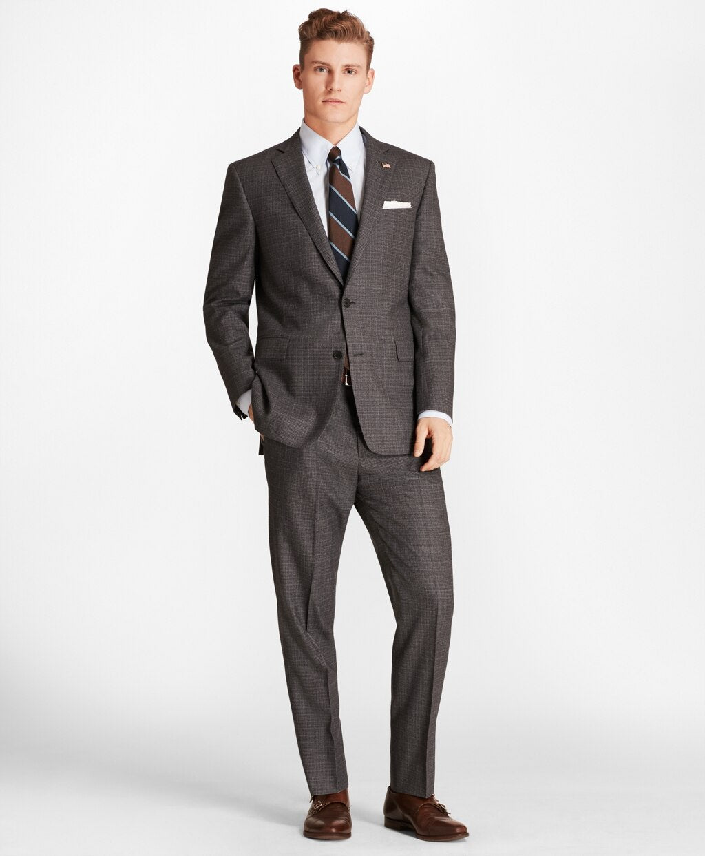 Regent Fit Grey 1818 Suit