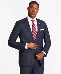 Regent Fit Blue Windowpane 1818 Suit