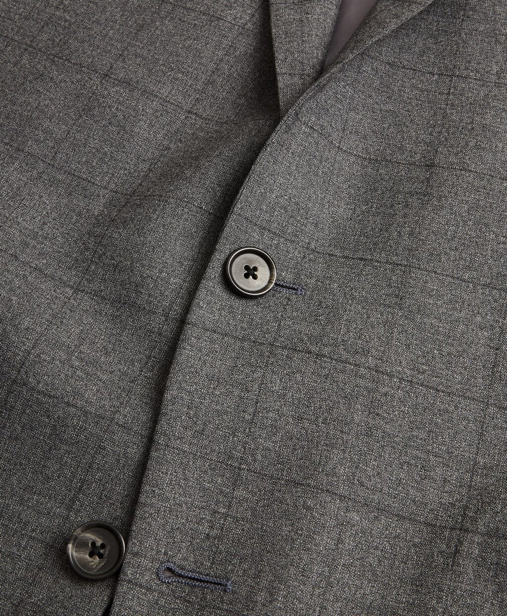 Regent Fit Blue Windowpane 1818 Suit