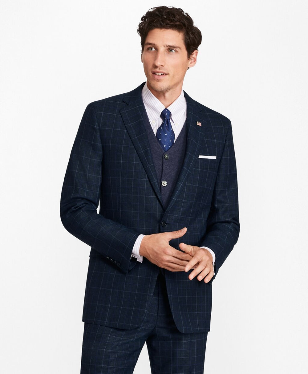 Regent Fit Windowpane 1818 Suit
